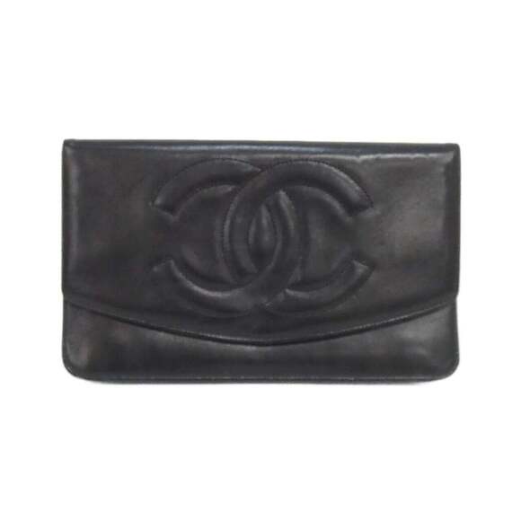 CHANEL Black Wallet